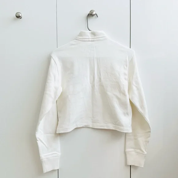 Rowing Blazers x Warm & Wonderful Cropped Sheep Rugby Polo Top - Picture 7 of 11